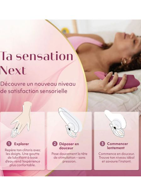 Womanizer Next bordeaux Sextoys Stimulateur clitoridien Oh! Darling