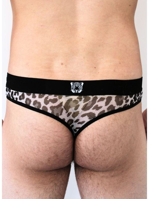 String Homme Resille Léopard Lingerie Lingerie Homme Oh! Darling