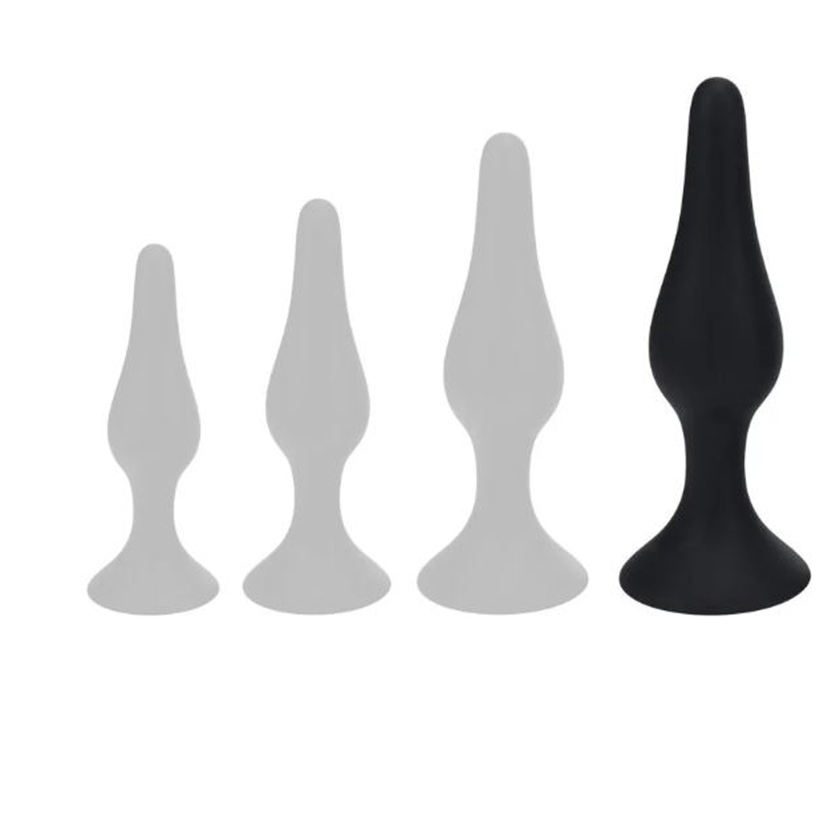 Plug Anal fin Noir XL Sextoys Plug anal Oh! Darling