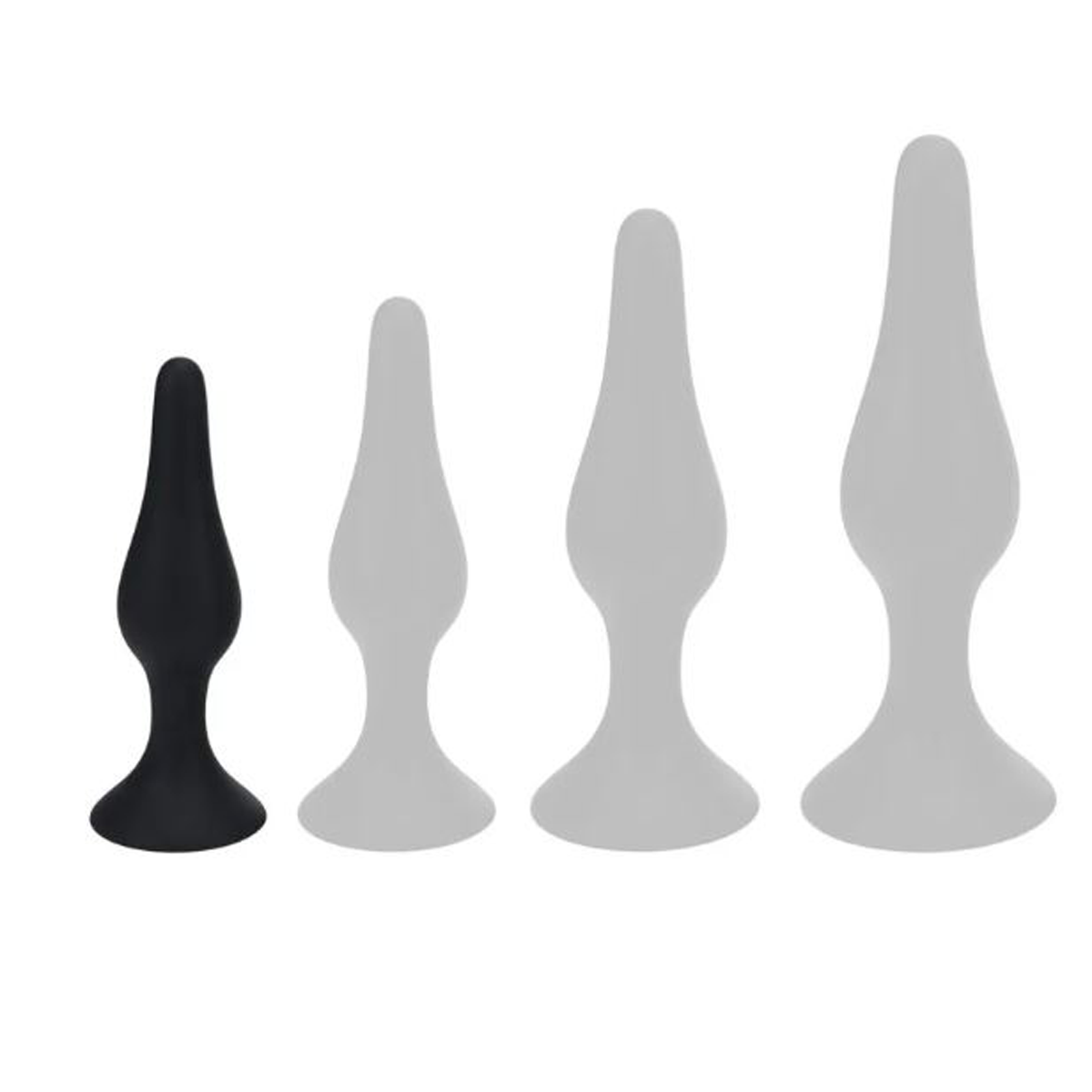 Plug Anal fin Noir S Sextoys Plug anal Oh! Darling