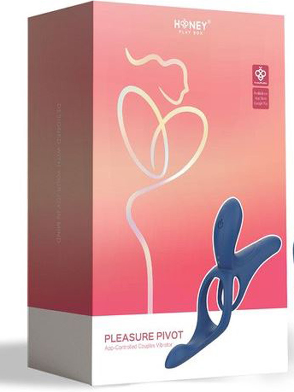 Pleasure Pivot stimulateur connecté pour couple 4 en 1 bleu Sextoys Sextoy Homme Oh! Darling