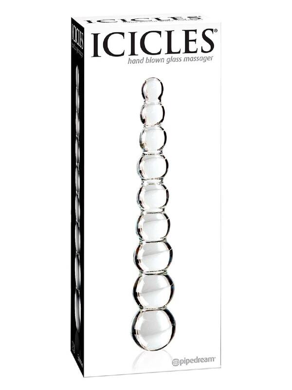 Chapelet anal en verre Icicles n°2 Pipedream Sextoys Chapelet anal Oh! Darling