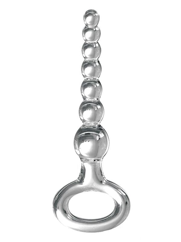 Chapelet anal en verre Icicles n°67 Pipedream Sextoys Chapelet anal Oh! Darling