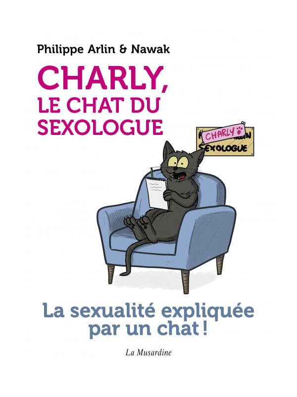 Charly, le chat du sexologue Cul'turel Livre de sexologie Oh! Darling