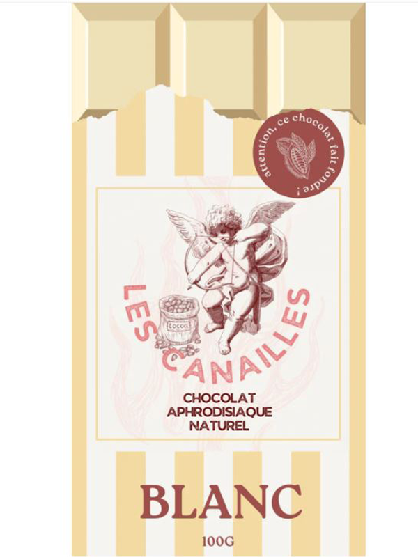 Chocolat Blanc Aphrodisiaque Aphrodisiaque Pour plus de plaisir Oh! Darling