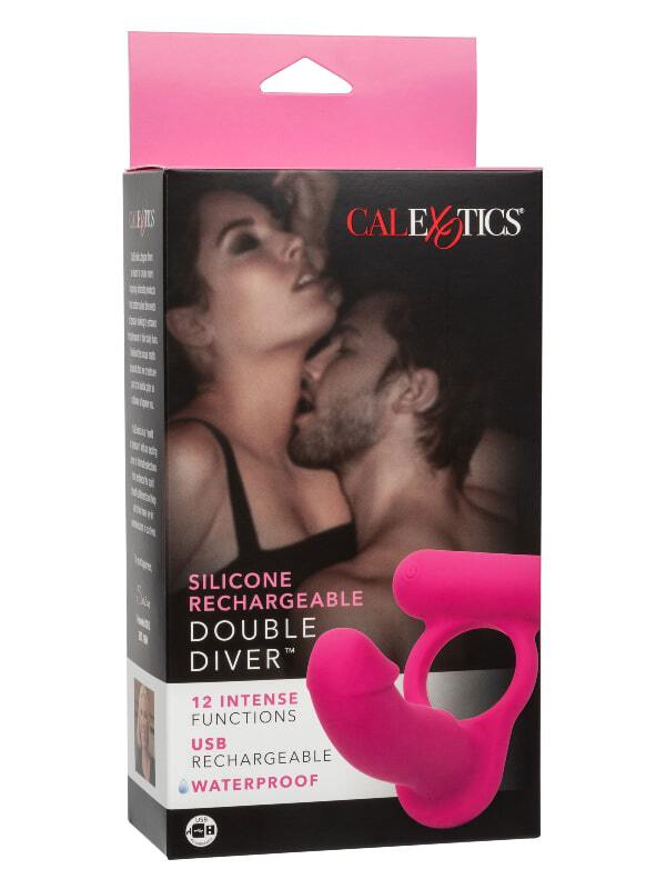 Cockring vibrant Double Diver Calexotics Sextoys Anneau vibrant Oh! Darling