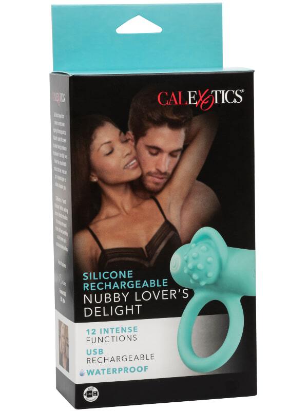 Cockring vibrant Nubby Lover's Delight Calexotics Sextoys Anneau vibrant Oh! Darling