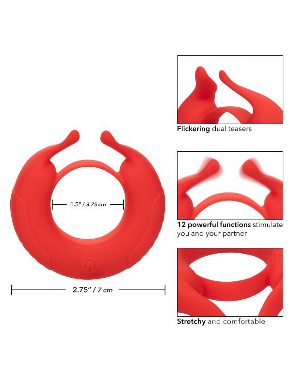 Cockring vibrant Taurus Enhancer Calexotics Sextoys Anneau vibrant Oh! Darling