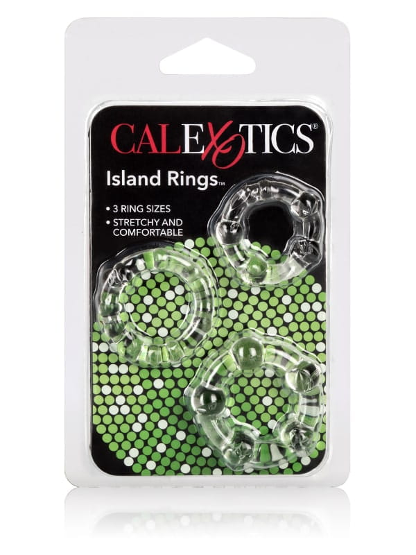 Cockring Island Rings transparent Calexotics Sextoys Cockring - Gaine de pénis Oh! Darling