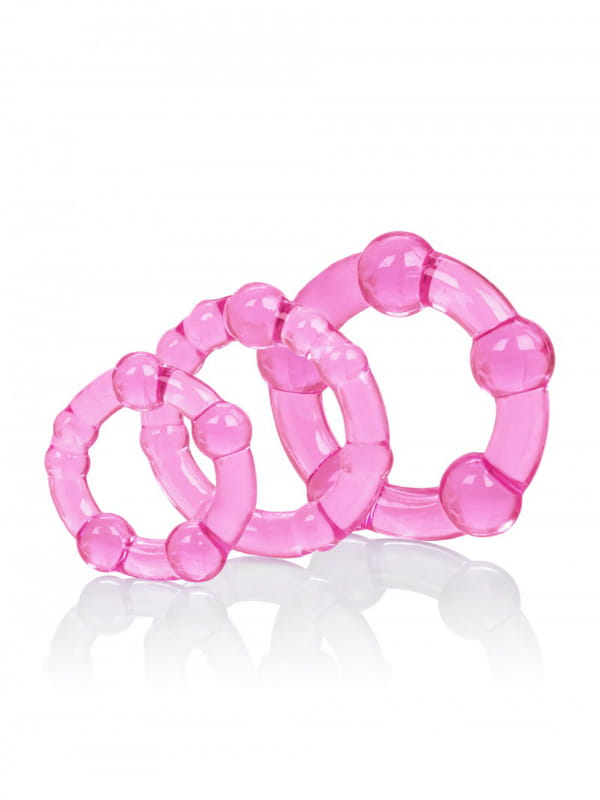 Cockring Island Rings rose Calexotics Sextoys Cockring - Gaine de pénis Oh! Darling