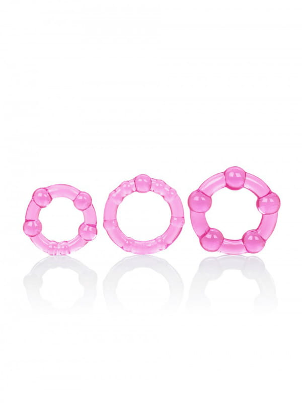 Cockring Island Rings rose Calexotics Sextoys Cockring - Gaine de pénis Oh! Darling