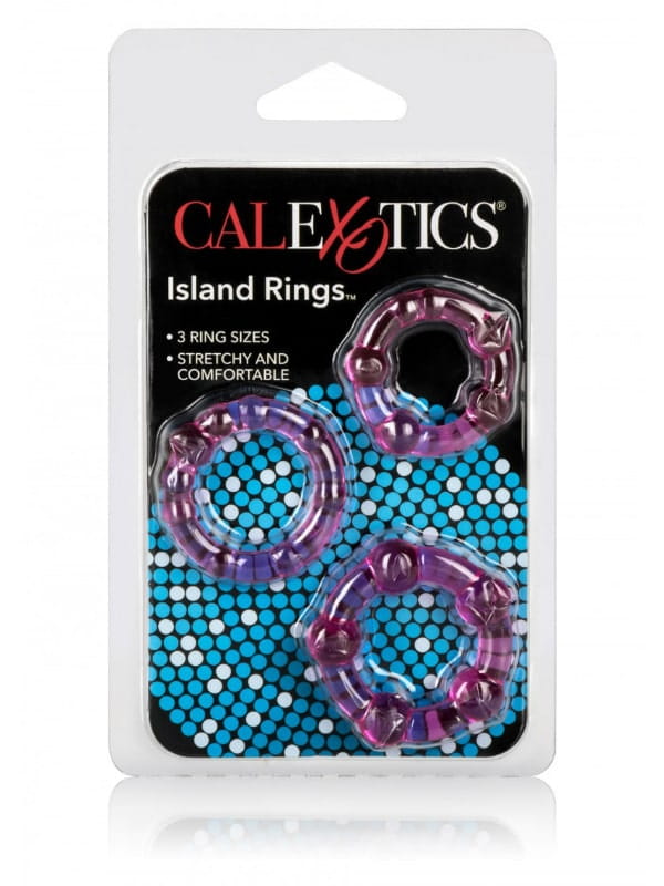 Cockring Island Rings rose Calexotics Sextoys Cockring - Gaine de pénis Oh! Darling
