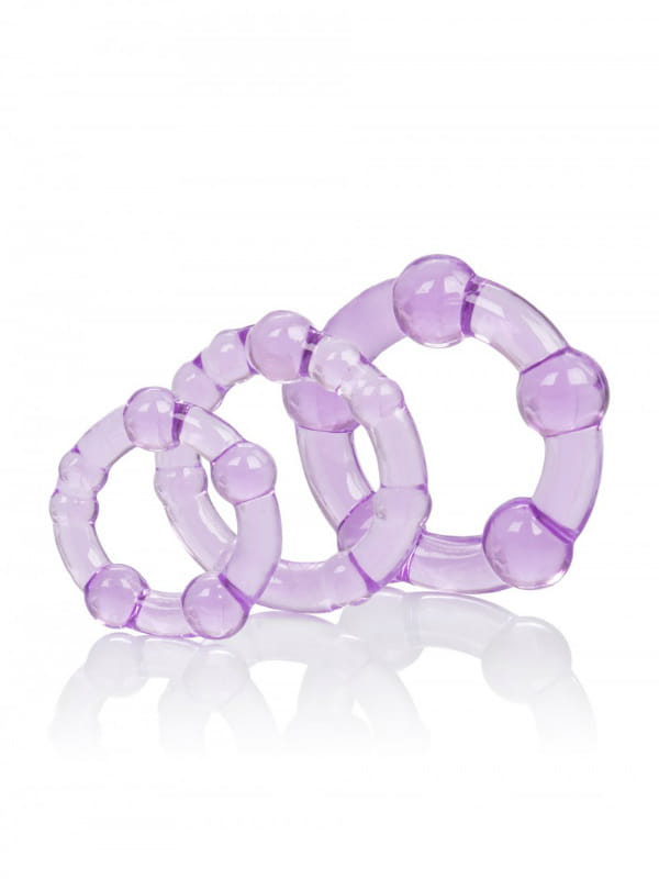 Cockring Island Rings violet Calexotics Sextoys Cockring - Gaine de pénis Oh! Darling