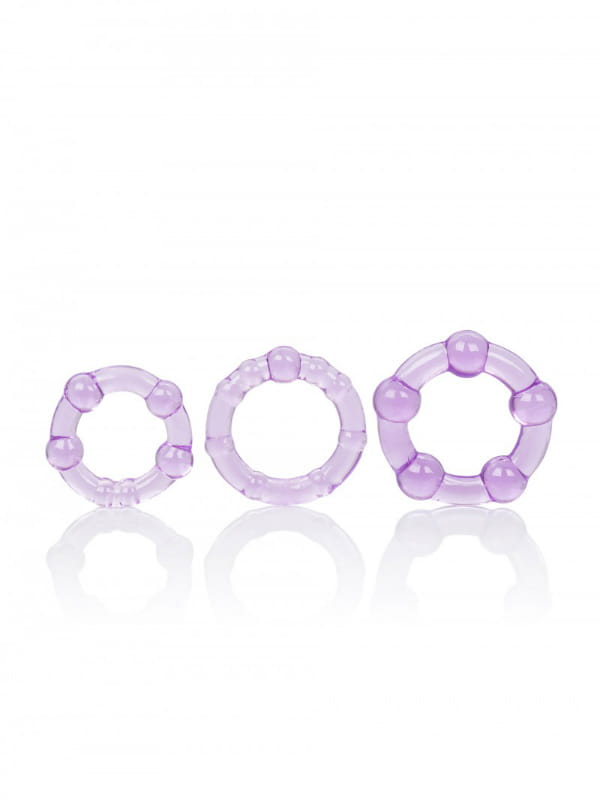 Cockring Island Rings violet Calexotics Sextoys Cockring - Gaine de pénis Oh! Darling