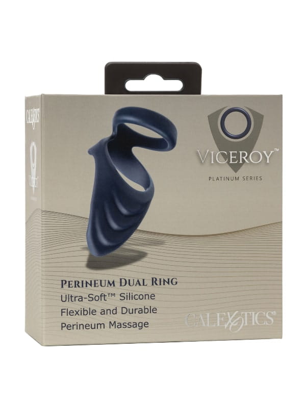 Cockring Perineum Dual Ring Viceroy Sextoys Cockring - Gaine de pénis Oh! Darling