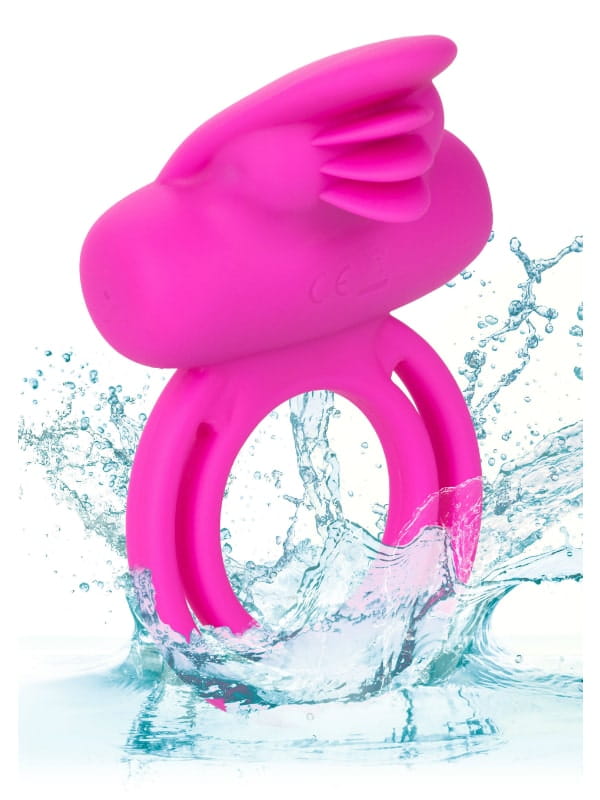 Cockring vibrant Dual Clit Flicker Calexotics Sextoys Anneau vibrant Oh! Darling