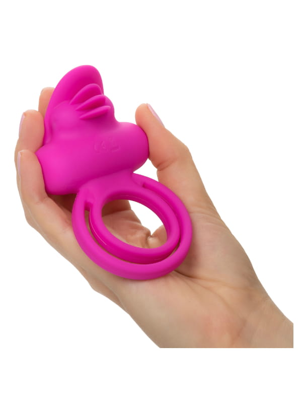 Cockring vibrant Dual Clit Flicker Calexotics Sextoys Anneau vibrant Oh! Darling