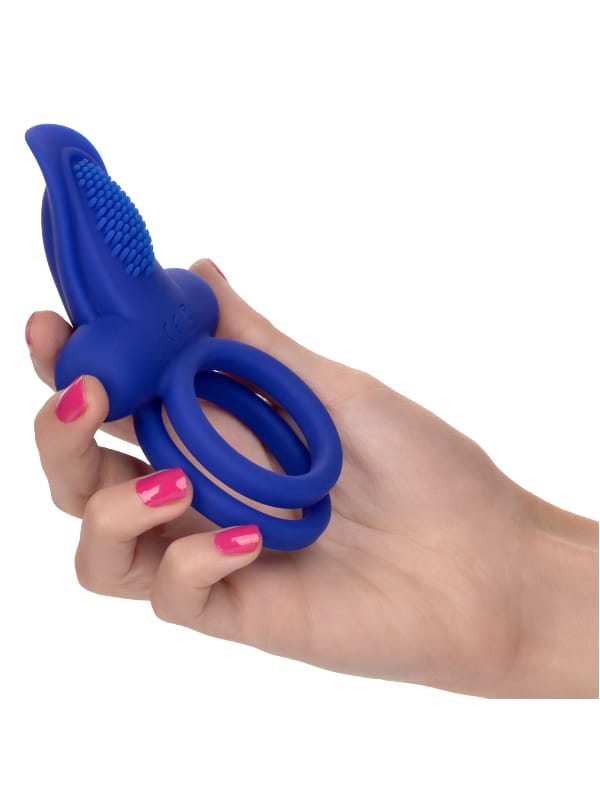 Cockring vibrant Dual Pleaser Enhancer Calexotics Sextoys Anneau vibrant Oh! Darling