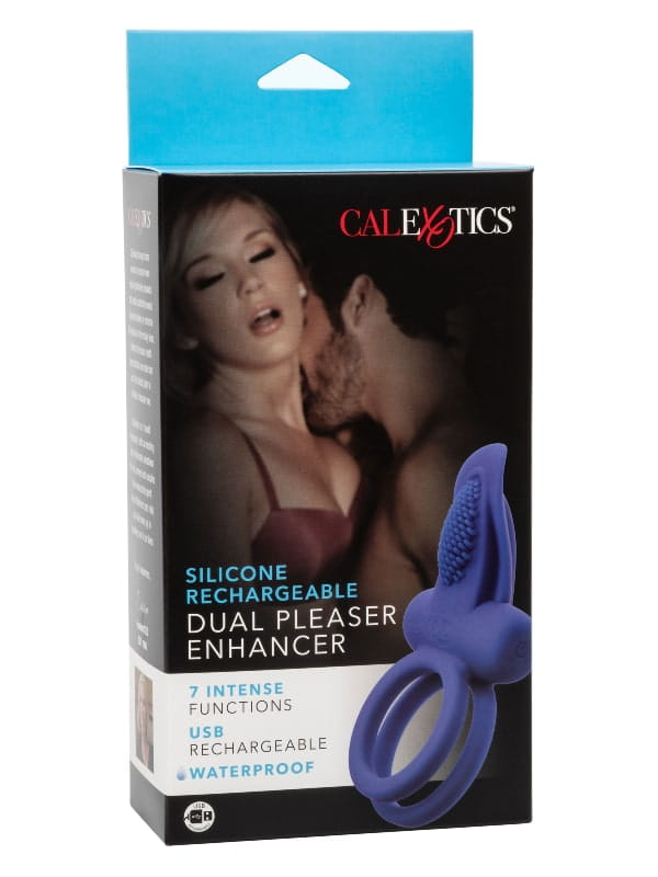 Cockring vibrant Dual Pleaser Enhancer Calexotics Sextoys Anneau vibrant Oh! Darling