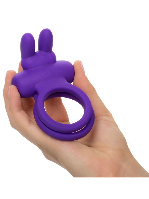 Cockring vibrant Dual Rockin' Rabbit Calexotics Sextoys Anneau vibrant Oh! Darling