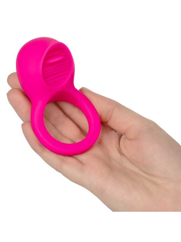 Cockring vibrant Teasing Tongue Enhancer Calexotics Sextoys Anneau vibrant Oh! Darling