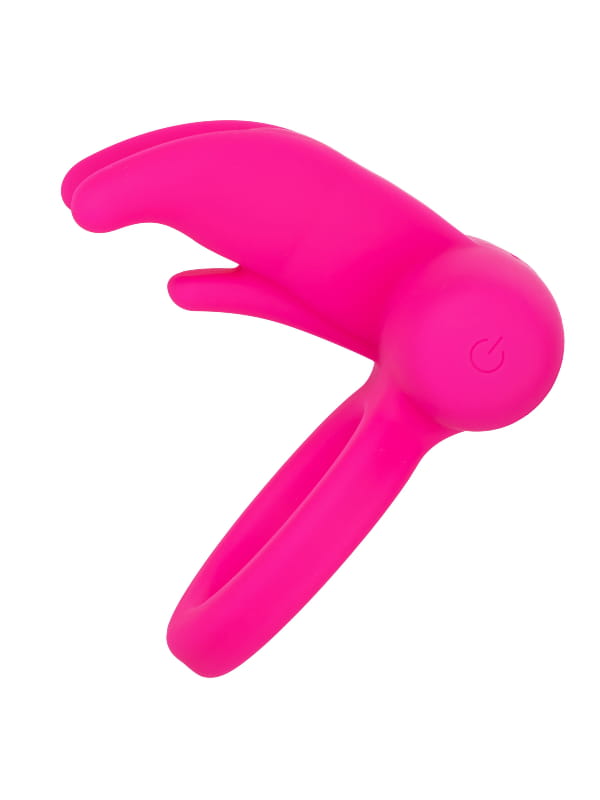 Cockring vibrant Triple Clit Flicker Calexotics Sextoys Anneau vibrant Oh! Darling