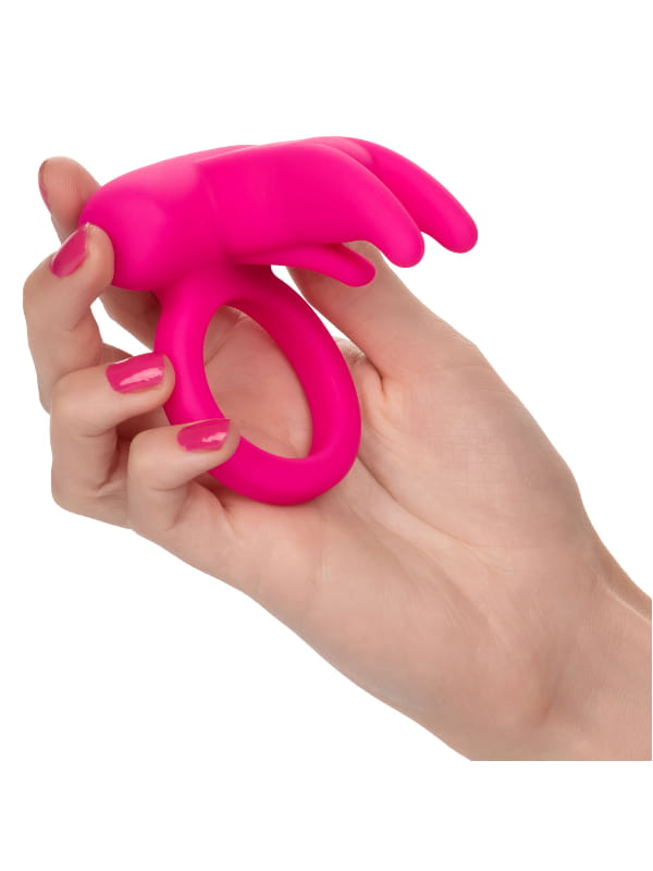 Cockring vibrant Triple Clit Flicker Calexotics Sextoys Anneau vibrant Oh! Darling