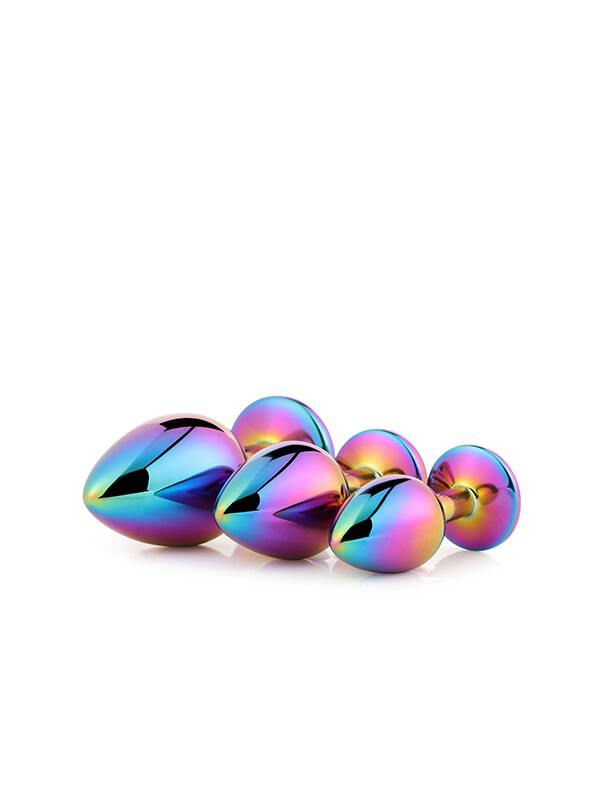 Coffret 3 Plugs Multicolor Gleaming Love Dream Toys Sextoys Plug anal Oh! Darling