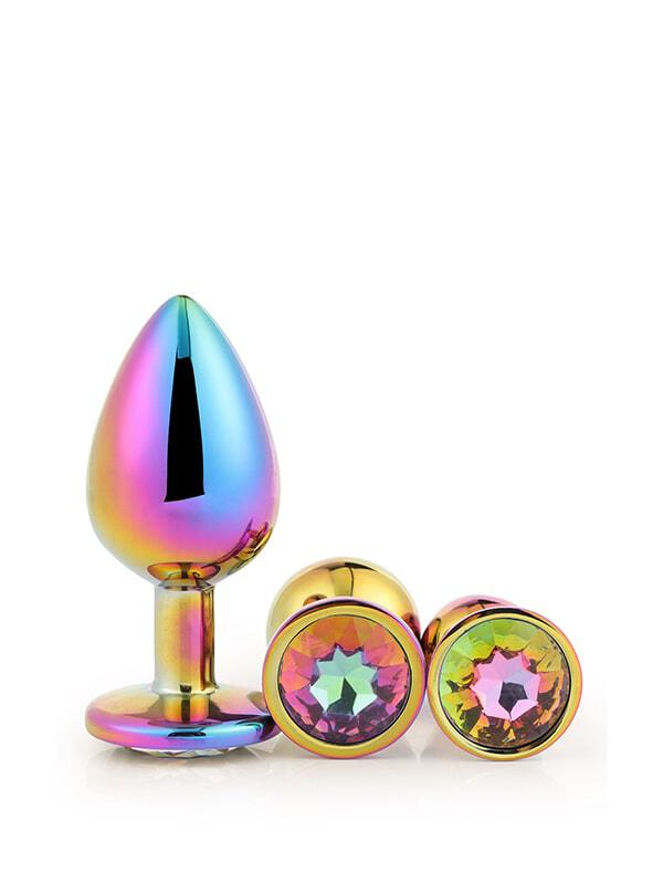 Coffret 3 Plugs Multicolor Gleaming Love Dream Toys Sextoys Plug anal Oh! Darling