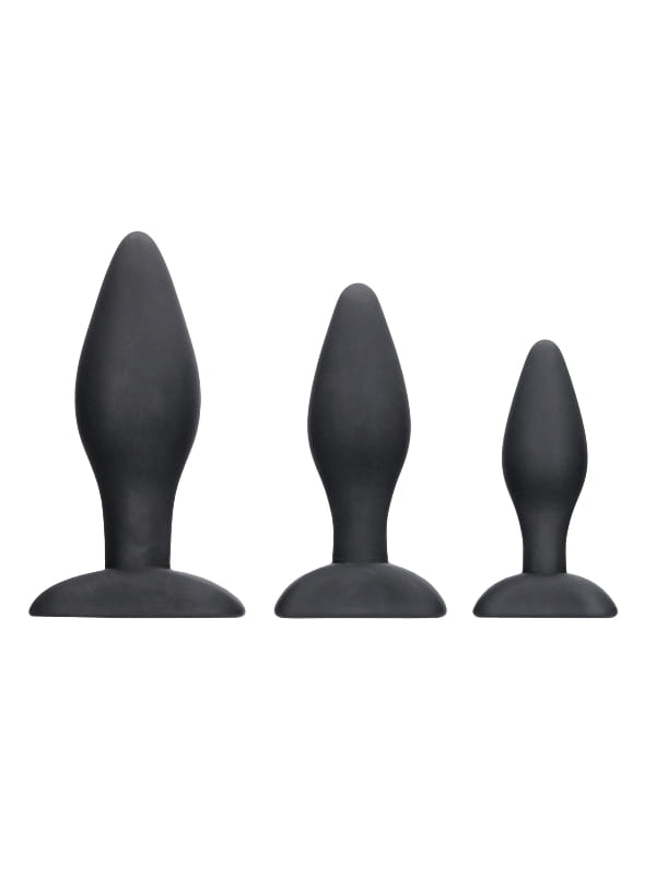 Coffret 3 plugs Apex Ouch Sextoys Plug anal Oh! Darling