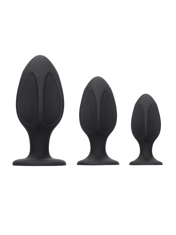 Coffret 3 plugs Diamond Shape Ouch Sextoys Plug anal Oh! Darling