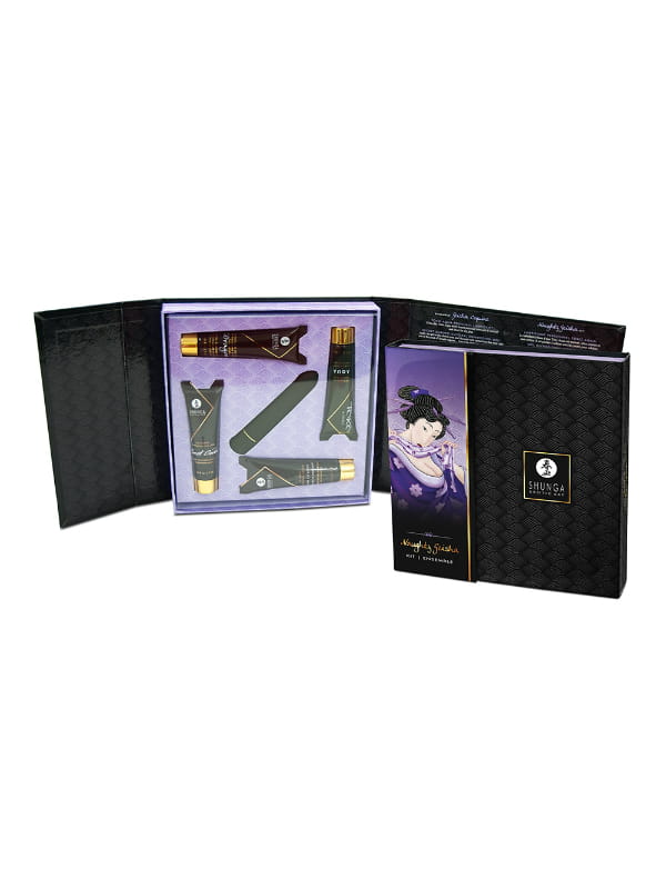 Coffret Naughty Geisha Shunga Bien-être Massage intime Oh! Darling