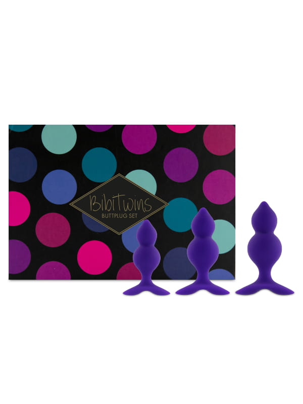 Coffret Plugs Bibi Twins Feelztoys Sextoys Plug anal Oh! Darling