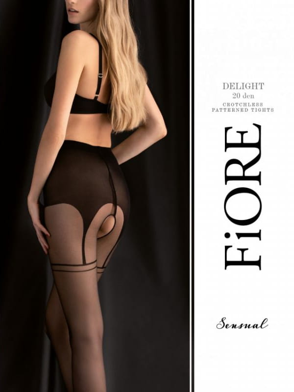 Collant ouvert Delight Fioré Lingerie Collants, Bas & Porte-Jarretelles Oh! Darling