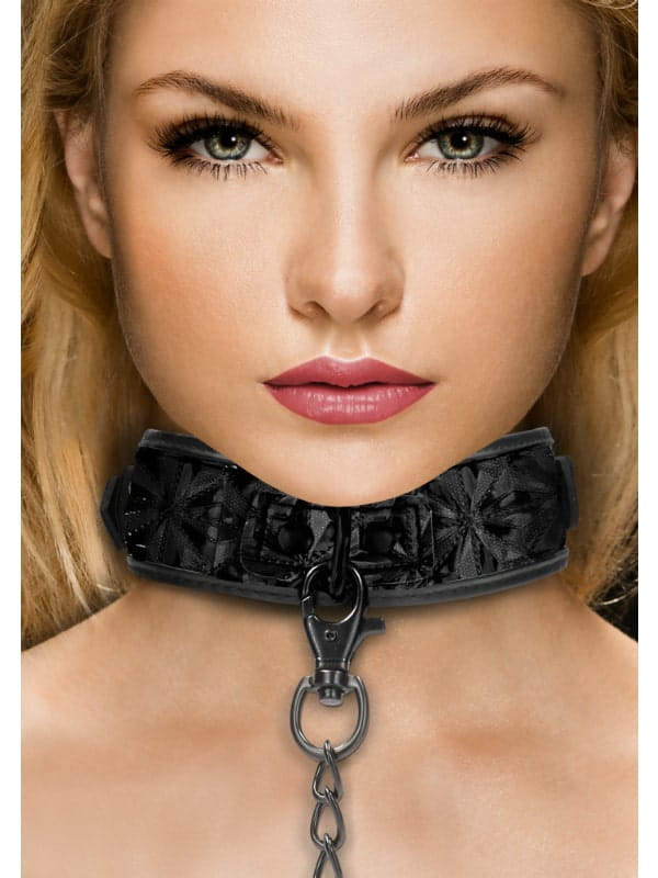 Collier et Laisse Luxury Ouch BDSM Accessoire Oh! Darling