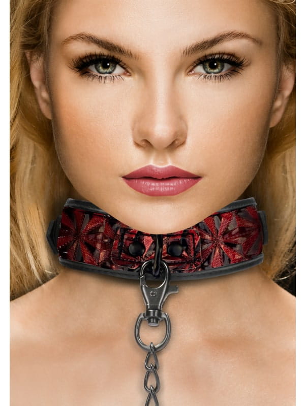 Collier et Laisse Luxury Ouch BDSM Accessoire Oh! Darling