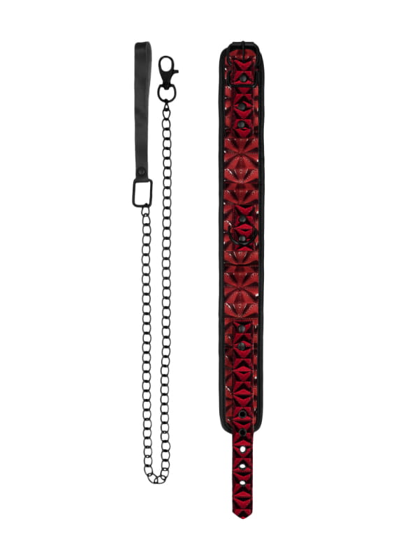 Collier et Laisse Luxury Ouch BDSM Accessoire Oh! Darling