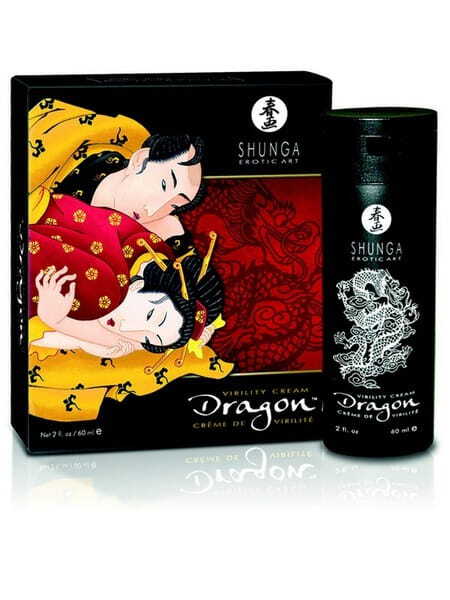 Crème de Virilité du Dragon Shunga Aphrodisiaque Pour plus de plaisir Oh! Darling