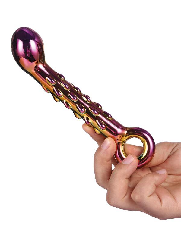 Dildo en verre Ribbed G-Spot Dream Toys Sextoys Sextoy en verre Oh! Darling