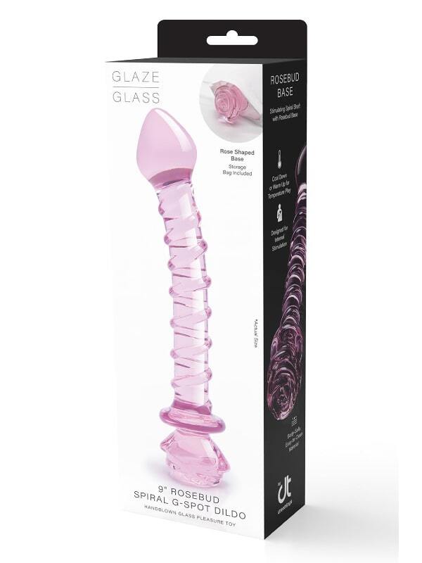 Dildo en verre Spiral Glass Dream Toys Sextoys Gode Oh! Darling