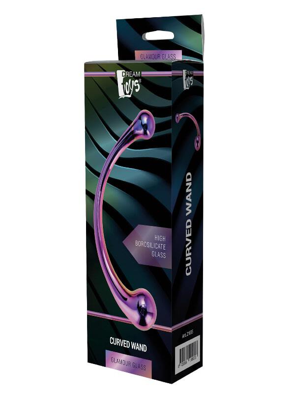 Dildo en verre Wand Curve Dream Toys Sextoys Sextoy en verre Oh! Darling