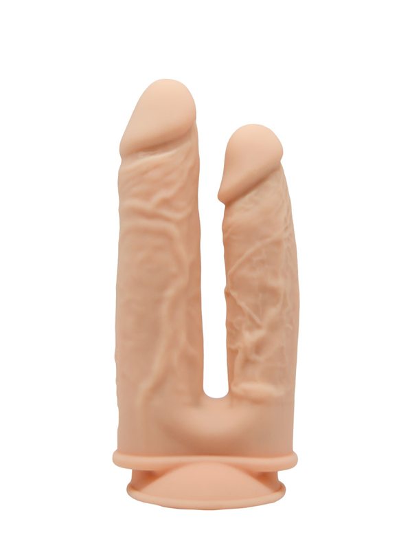 Dildo vibrant télécommandé double pénétration SilexD M1 19.5 cm/17.5 cm Sextoys Sextoy réaliste Oh! Darling