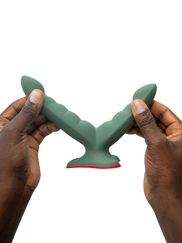 double-dildo-a-ventouse-fun-factory-ryde-vert-olive-fun-factory-(1)-2