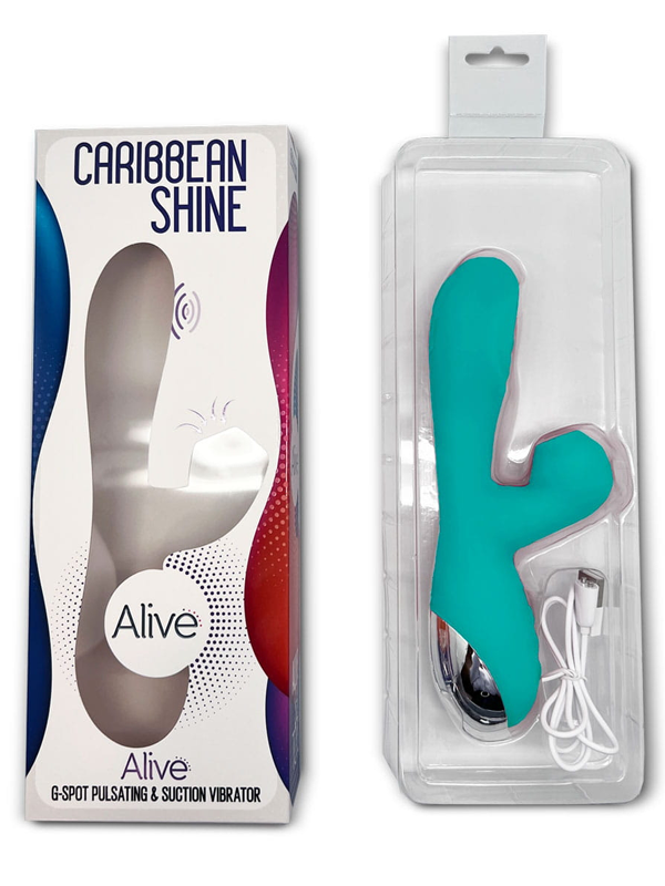 Vibromasseur Caribbean Shine Alive vert Sextoys Vibromasseur Oh! Darling