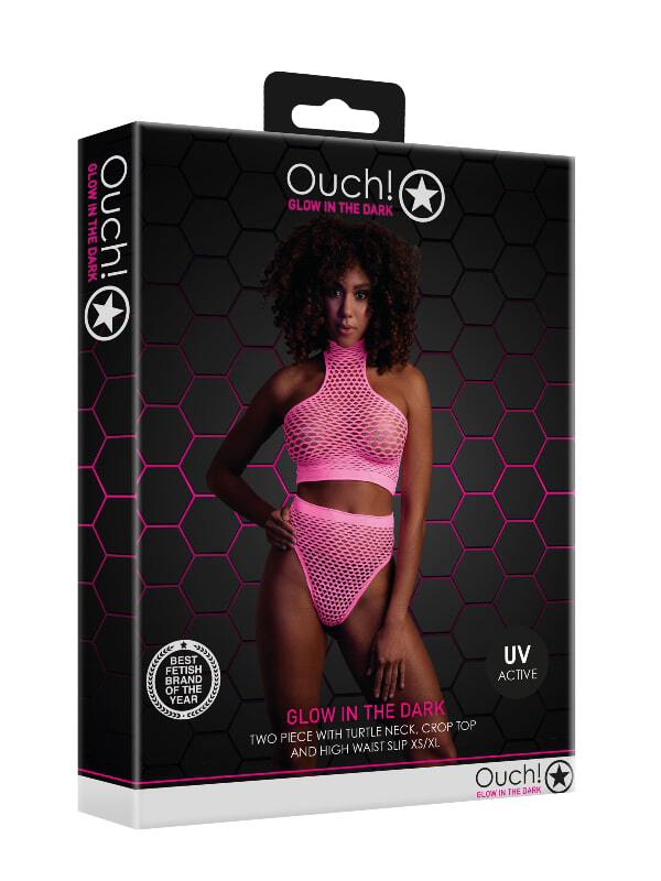 Ensemble 2 pièces OU833 Glow In The Dark Ouch Lingerie 2&3 pièces Oh! Darling