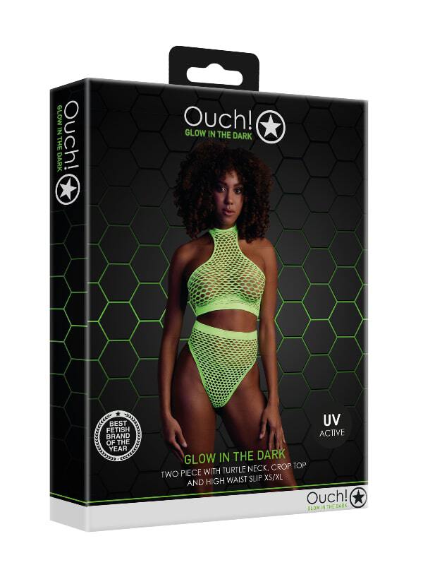 Ensemble 2 pièces OU833 Glow In The Dark Ouch Lingerie 2&3 pièces Oh! Darling
