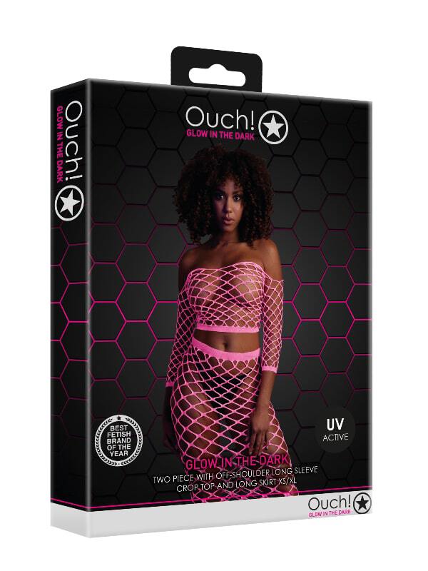 Ensemble 2 pièces OU834 Glow In The Dark Ouch Lingerie 2&3 pièces Oh! Darling