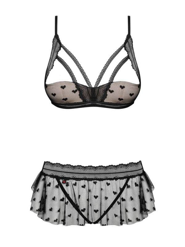 Ensemble Heartia Obsessive Lingerie 2&3 pièces Oh! Darling