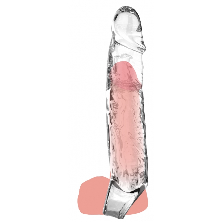Gaine Get real large transparent Sextoys Cockring - Gaine de pénis Oh! Darling