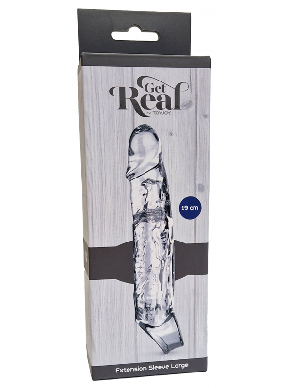 Gaine Get real large transparent Sextoys Cockring - Gaine de pénis Oh! Darling